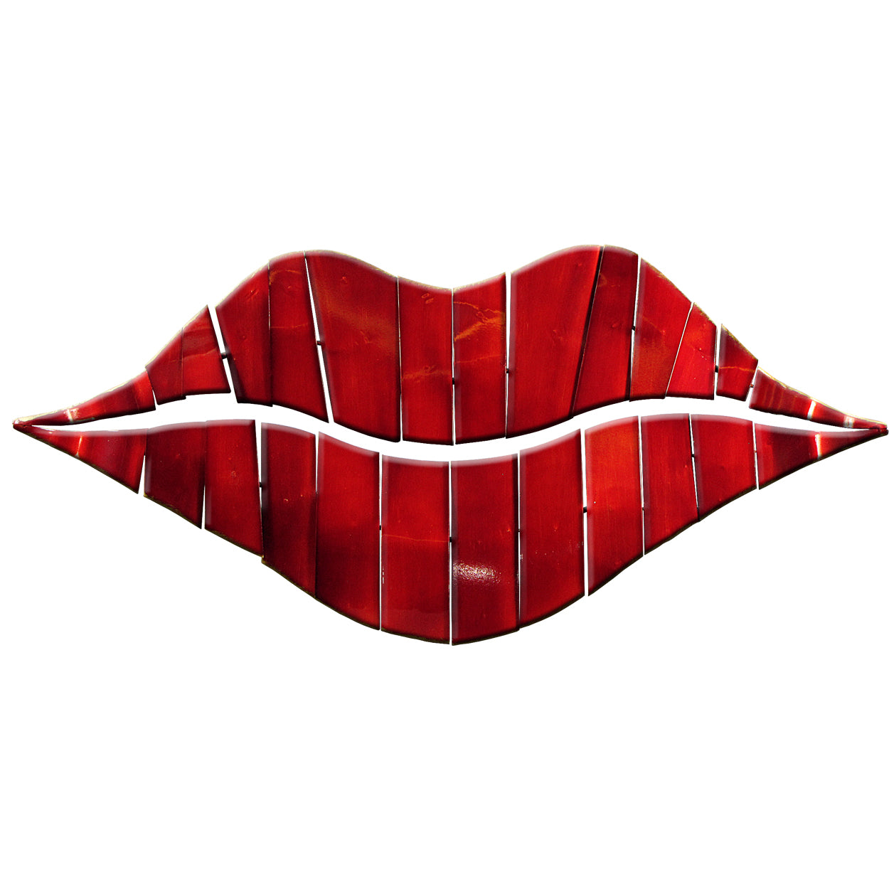 2051071: Metal Wall Art "Luscious Lips"